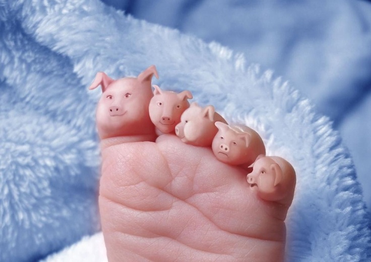 Who invented this little piggy?