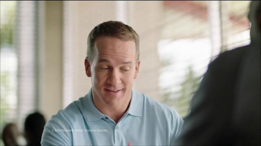 Who is in the Caesars commercial with the Mannings?