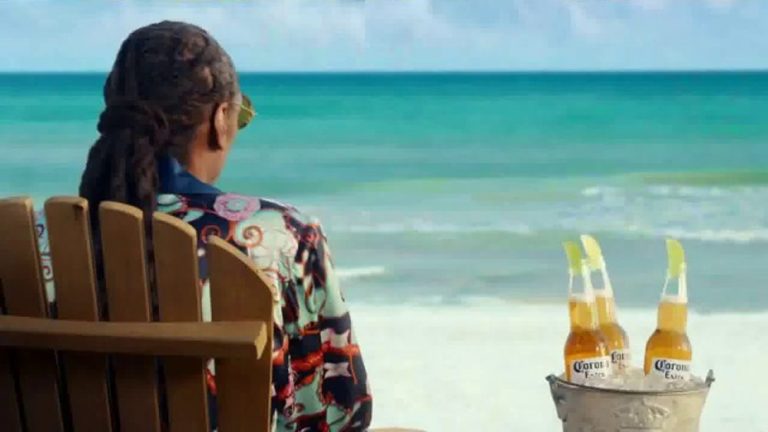 Who is in the Corona beach commercial?