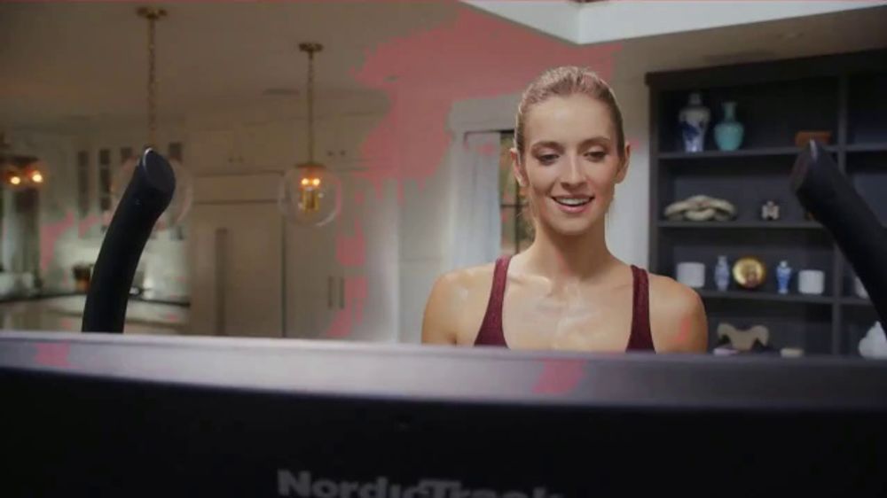 Who is in the NordicTrack commercial? 