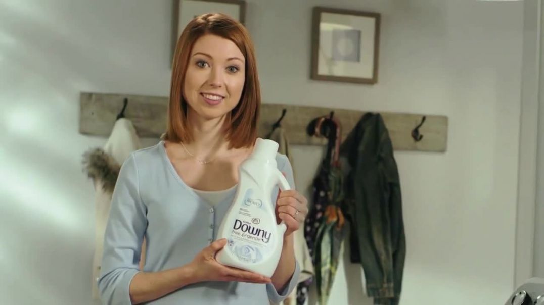 Who is singing in the new Downy commercial?