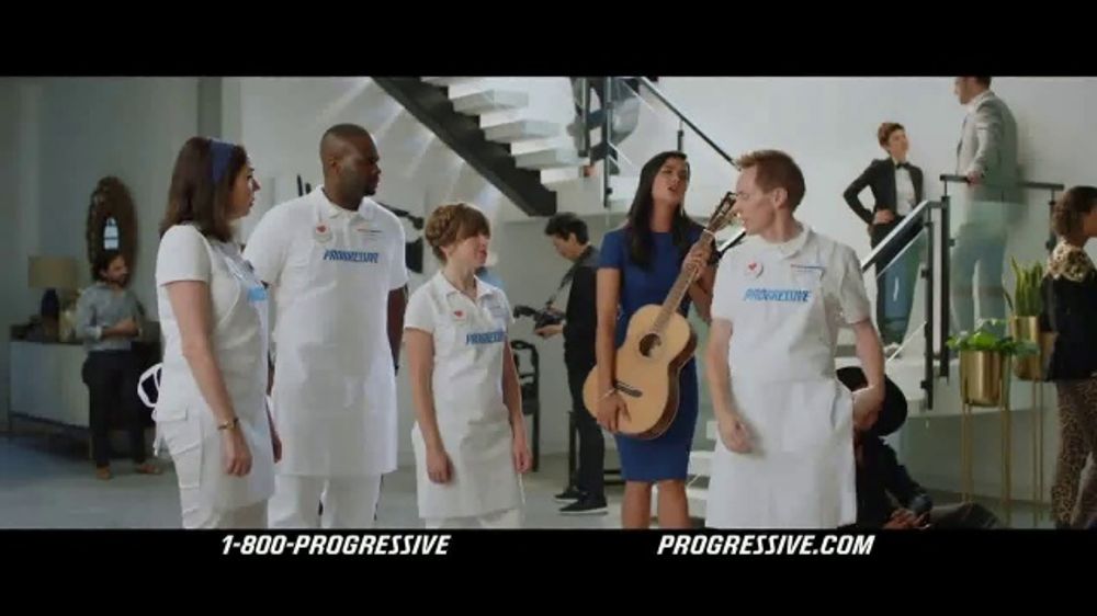 Who is the KISS member in the Progressive commercial?