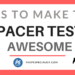 Who is the Pacer test guy?