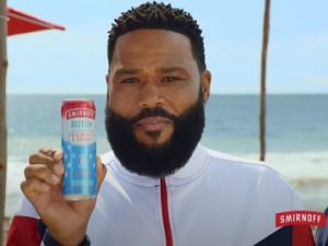 Who is the actor in the Smirnoff Seltzer commercial?