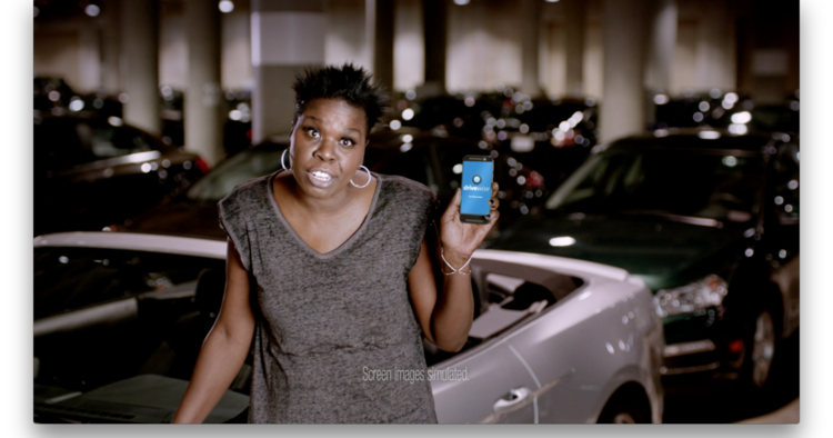 Who is the black girl in the USAA commercial?