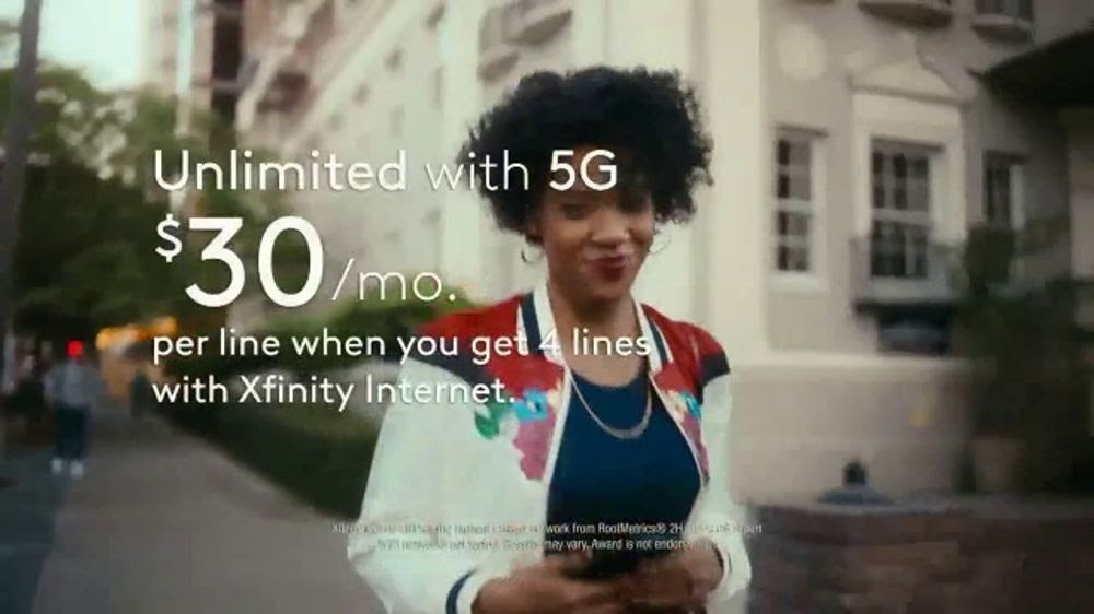 Who is the black girl in the new Xfinity commercial?