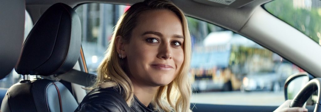 Who is the blonde in the new Nissan Sentra commercial?