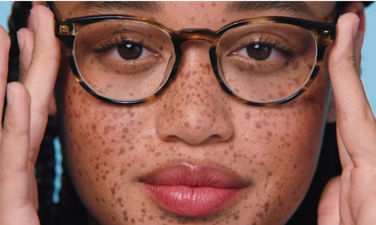 Who is the freckled girl in the Lexus commercial?