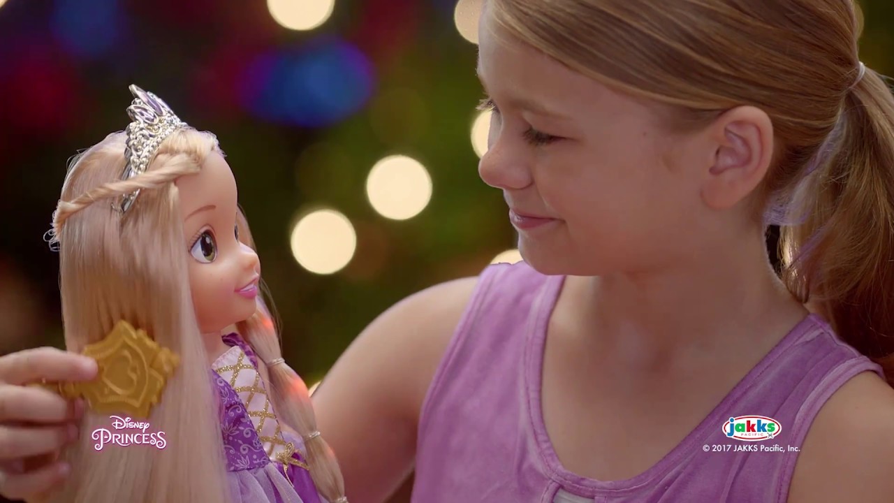 Who is the girl in the Dunkin Rapunzel commercial?