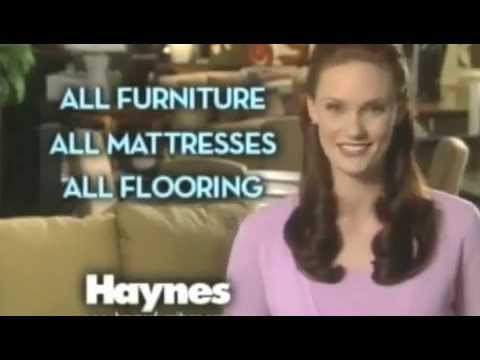 Who is the girl in the Haynes Furniture commercials?