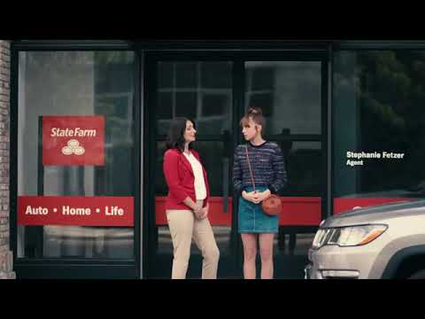 Who is the girl in the State Farm commercial Beige Betty?