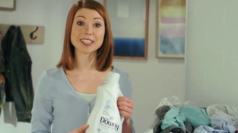 Who is the guy in the downy commercial?