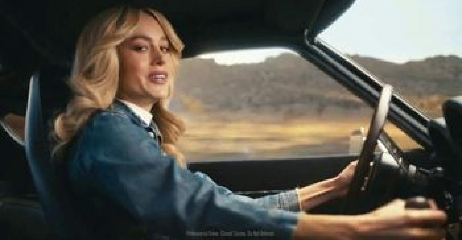 Who is the hot blonde in the Nissan commercial?