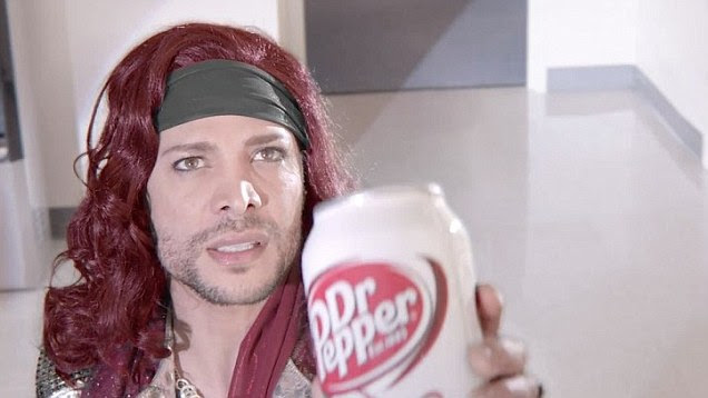 Who is the little guy in the Dr. Pepper commercial?