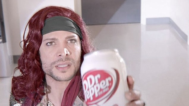 Who is the little guy on Dr. Pepper commercial?