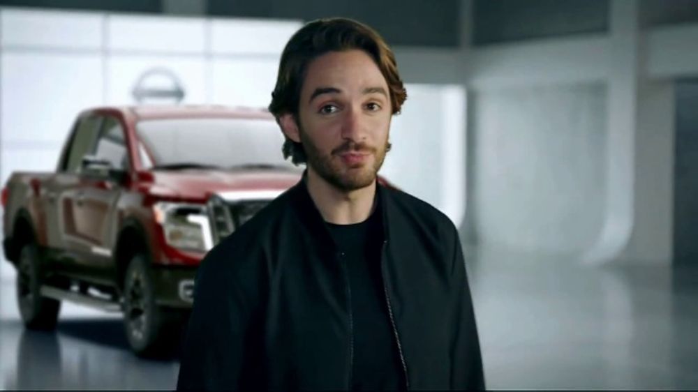 Who is the male actor in the new Nissan commercial?