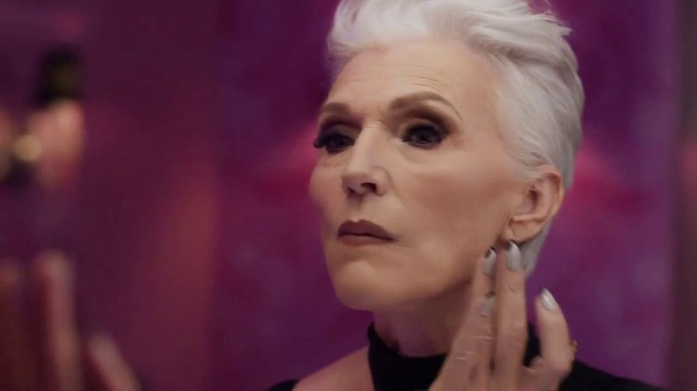 Who is the older woman in CoverGirl commercial?