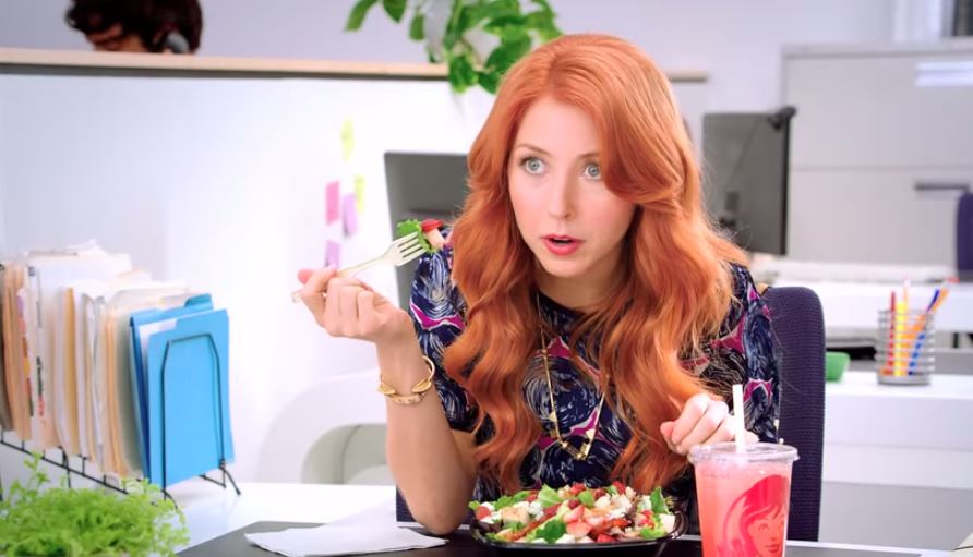 Who is the redhead in fanatics commercial?