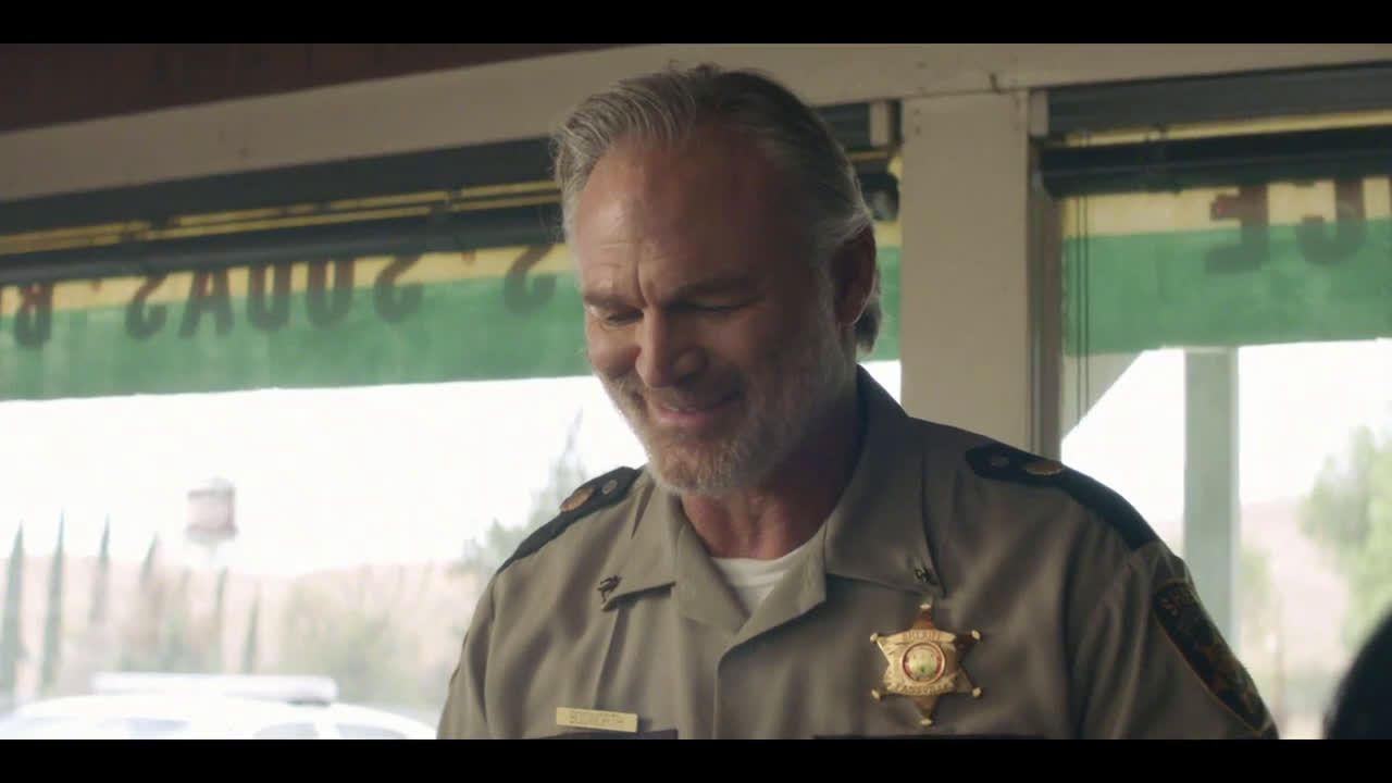 Who is the sheriff in the Dr Pepper Fansville commercial?