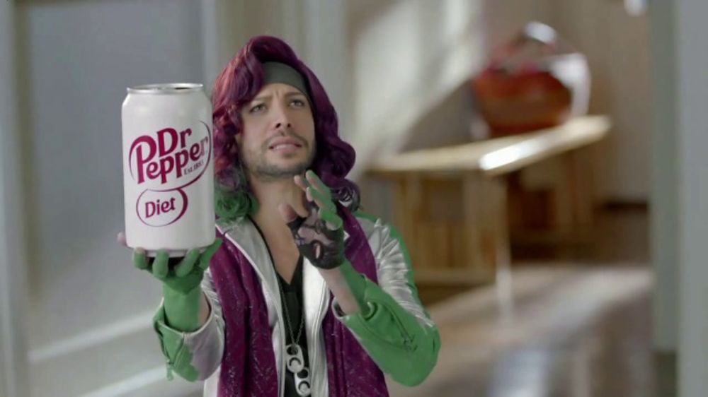 Who is the singer on the Dr. Pepper commercial?