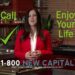 Who is the woman in the new capital direct commercial?