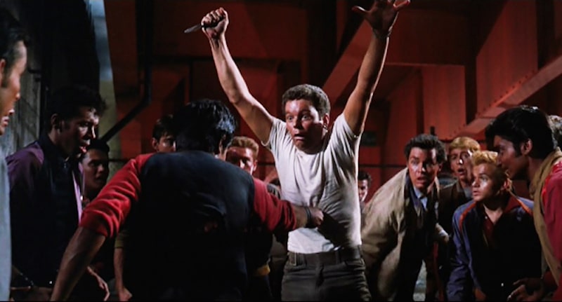 Who killed Riff in West Side Story?
