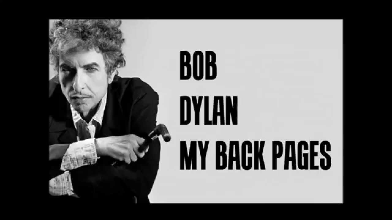 Who played My Back Pages with Bob Dylan?