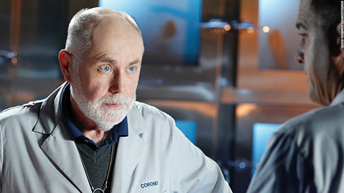 Who played the coroner in CSI?