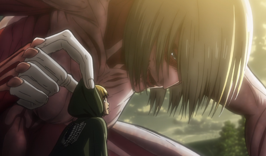 Who was the Female Titan in episode 17?