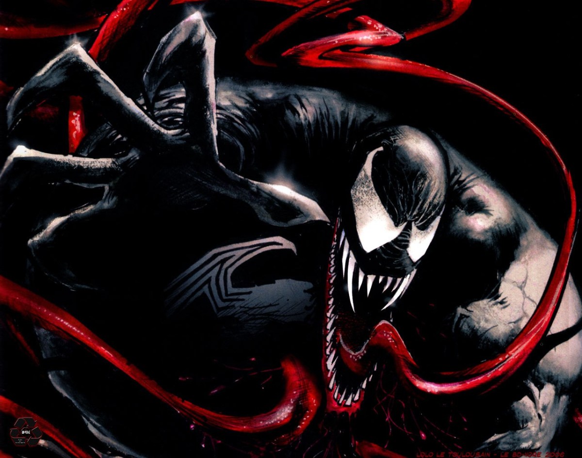 Why Venom has a long tongue?