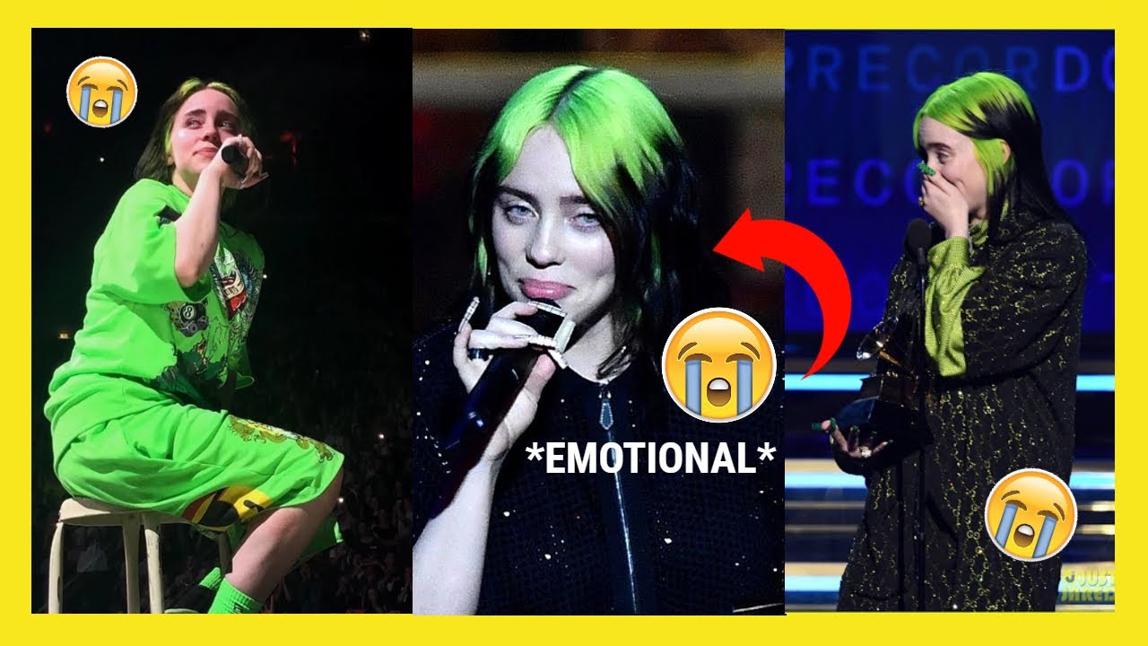 Why did Billie Eilish cry in love?