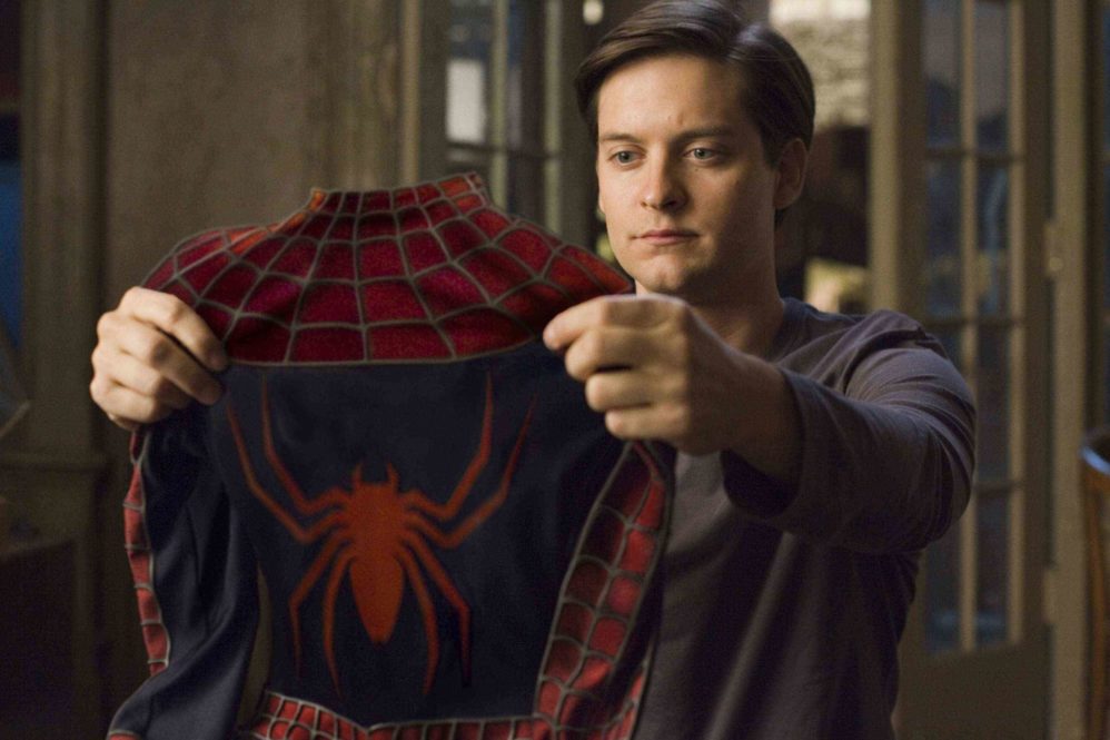 Why did Tobey Maguire lose his powers?