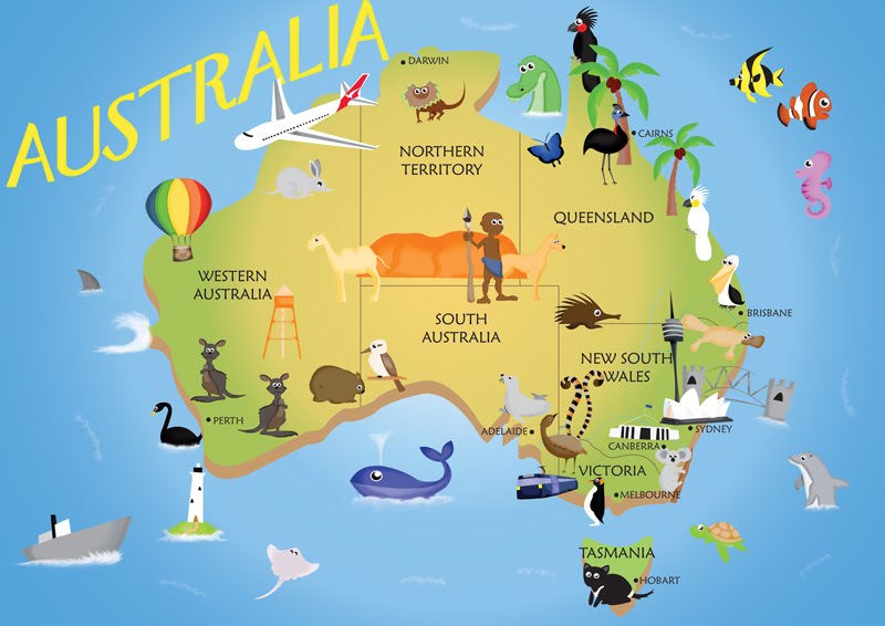 Why is Australia called the Land Down Under for kids?