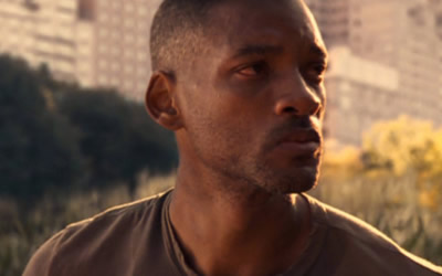 Why is Neville immune in I Am Legend?